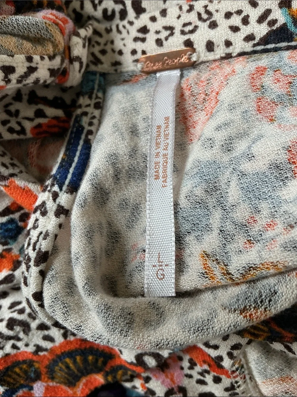 Free People lightweight cream